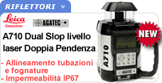 Livello laser a doppia pendenza impermeabile IP67 A710 Leica Geosystem