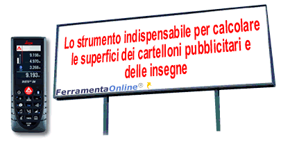 Misurare superfici cartelloni