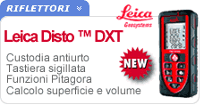 Misuratore laser Leica Disto DXT