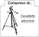 Distanziometro laser con cavalletto alluminio