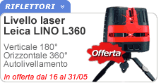 Livello laser autolivellante Lino L360