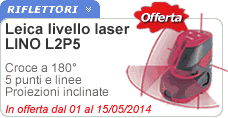 Livello laser autolivellante Lino L2P5