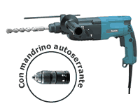 Tassellatore HR2450FT con doppio mandrino