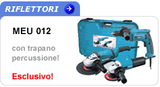 Promozione MEU 012 Makita  + trapano percussione