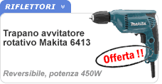 Trapano avvitatore rotativo Makita 6413