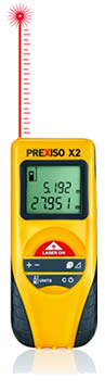 Misuratore laser [Distanziometro] PREXISO X2