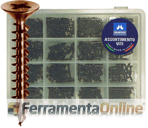 Assortimento viti Mustad