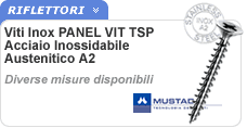 Viti PANEL VIT TSP Inox A2