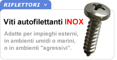 Vite autofilettante inox