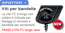 Viti per bandelle serramenti