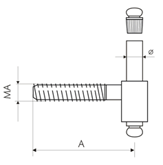 Dimensioni cardine art 1214