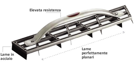 Pialla Rabot alluminio