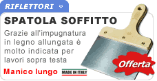Spatola soffitto Pavan Art. 511