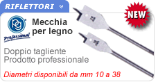 Punte mecchie per legno