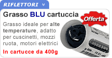 Cartuccia grasso blu 400g
