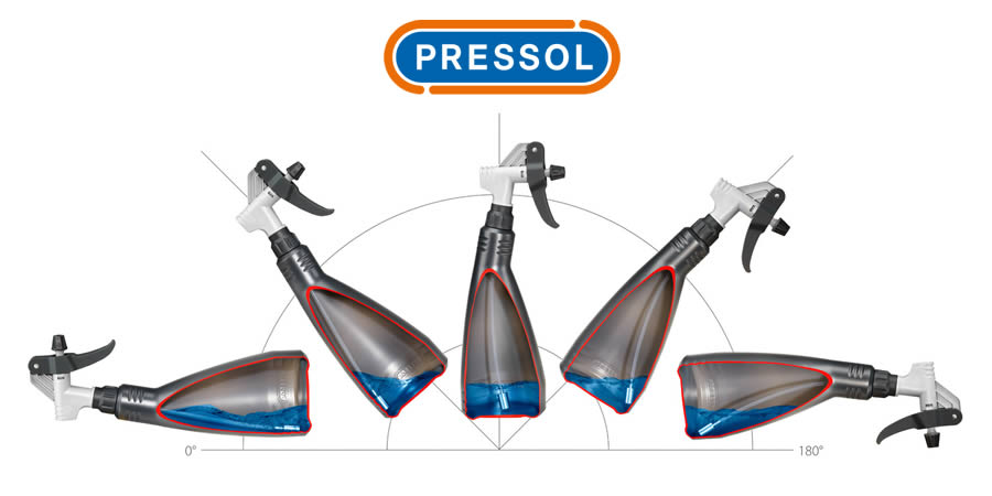 Inclinazione nebulizzatore industriale Pressol 06243