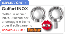 Golfari acciaio inox 316