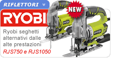 Seghetti alternativi Ryobi