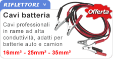 Cavi batteria auto