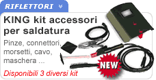 Kit completo accessori saldatura