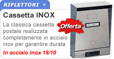 Cassetta postale Silmec inox