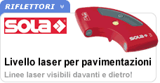 Livello laser per pavimentazioni