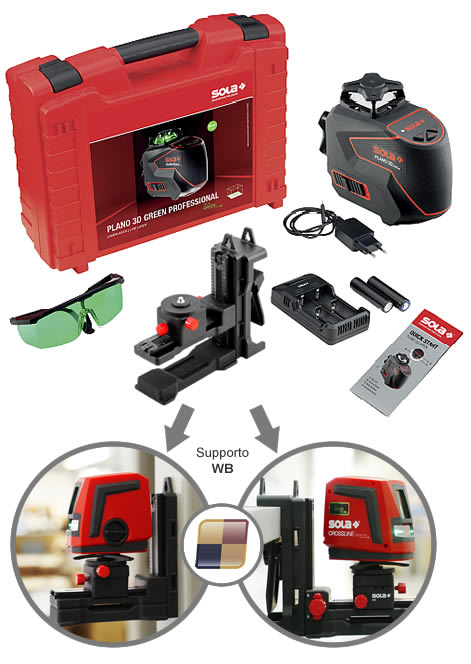 Dotazione Plano 3D Green Professional