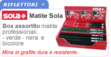 Box assortimento matite Sola