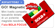 Livello magnetico tascabile