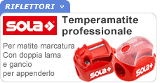 Temperino Sola per matite professionali