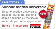 Cartuccia silicone acetico Soudal