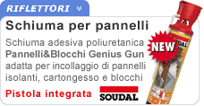 Pannelli e Blocchi Genius Gun Soudal