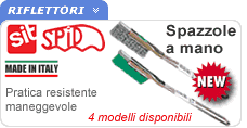 Spazzole manuali Slim Spid