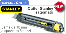 Cutter Stanley in metallo sagomato