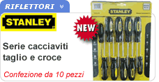 Set cacciaviti taglio e croce