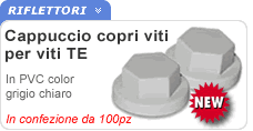 Cappuccio per viti TE