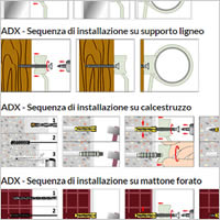 Fascetta nylon a sella ADX01 Tecfi