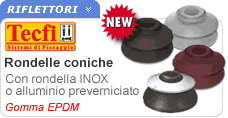 Guarnizioni coniche con rondella