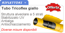 Tubo giallo irrigazione Tricoflex