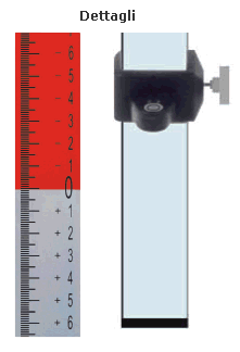 Asta 2,5mt con custodia per livelli laser