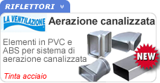 Accessori per aerazione canalizzata