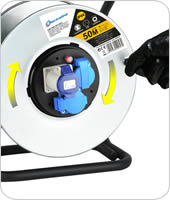 Pomolo avvolgicavo elettrico Elecraline 49057