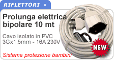 Prolunga elettrica 10 mt