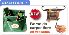 Borse da carpentiere ed accessori