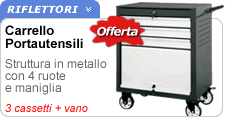 Carrello cassettiera con ruote