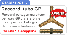 Raccordi ottone GPL