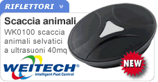 Scaccia animali Weitech