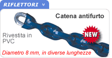 Catena antifurto in acciaio