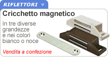 Cricchetti magnetici per ante