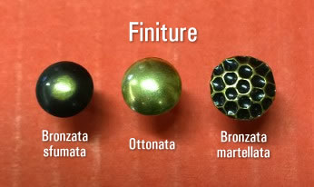 Finitura delle bullette per tappezziere